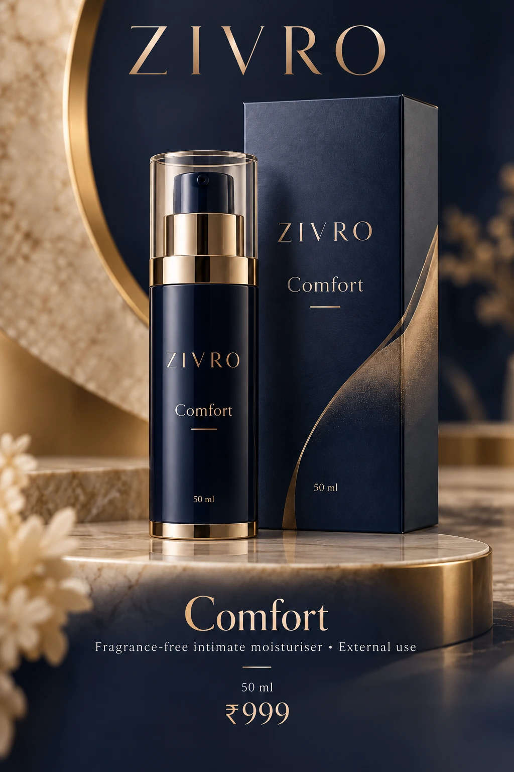 ZIVRO Comfort packaging concept