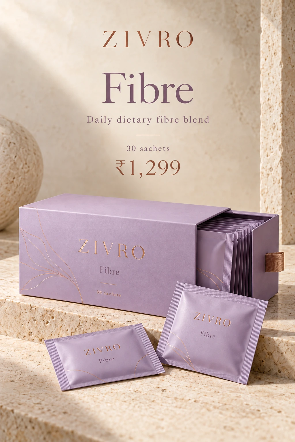 ZIVRO Fibre packaging concept